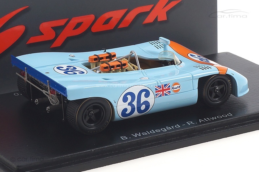 Porsche 908/03 Targa Florio 1970 Attwood/Waldegard Spark 1:43 S4625