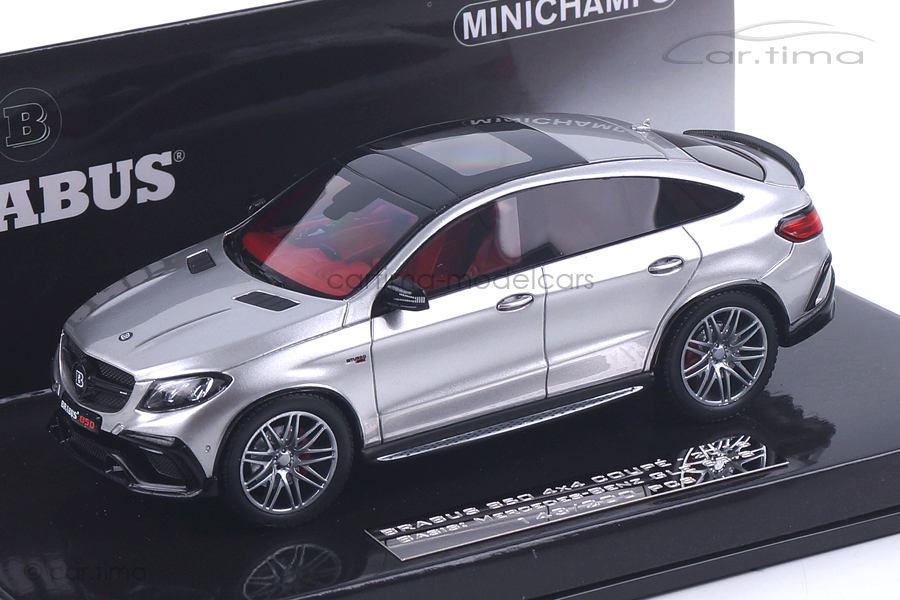 Brabus 850 4x4 Coupe auf Basis Mercedes-Benz AMG GLE 63 S silber Minichamps 1:43 437034314