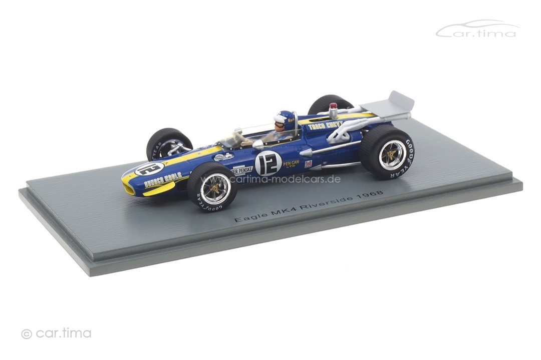 Eagle MK4 Riverside 1968 Mark Donohue Spark 1:43 S4260