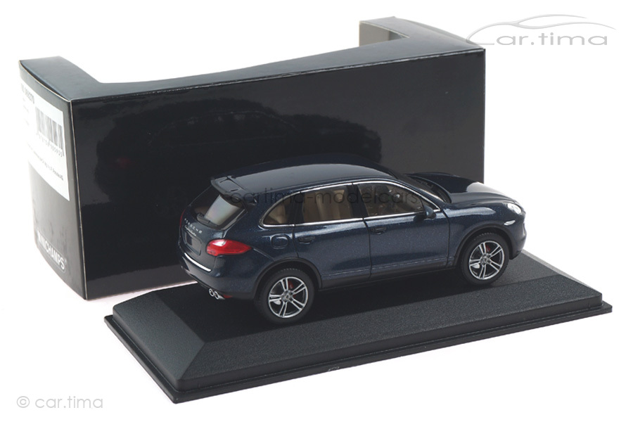 Porsche Cayenne Turbo (958) 2010 blau met. Minichamps 1:43 400069270