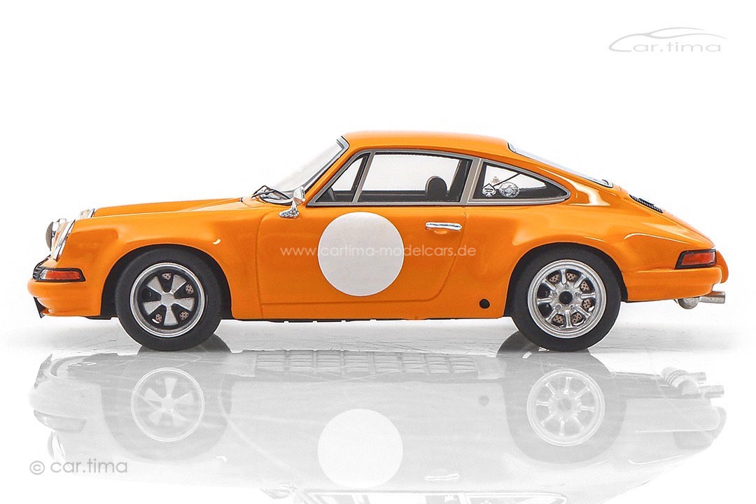 Porsche 911 S Signalorange Curves Magazin "Möhre" Originalsignatur Stefan Bogner car.tima 1:43