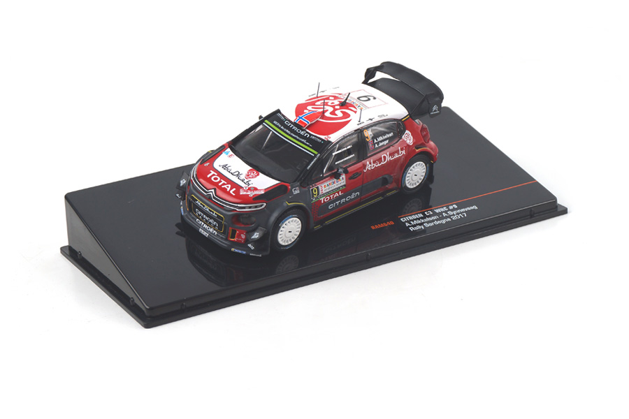 Citroen C3 WRC Rally Saregna 2017 Mikkelsen/Synnevaag IXO 1:43 RAM640