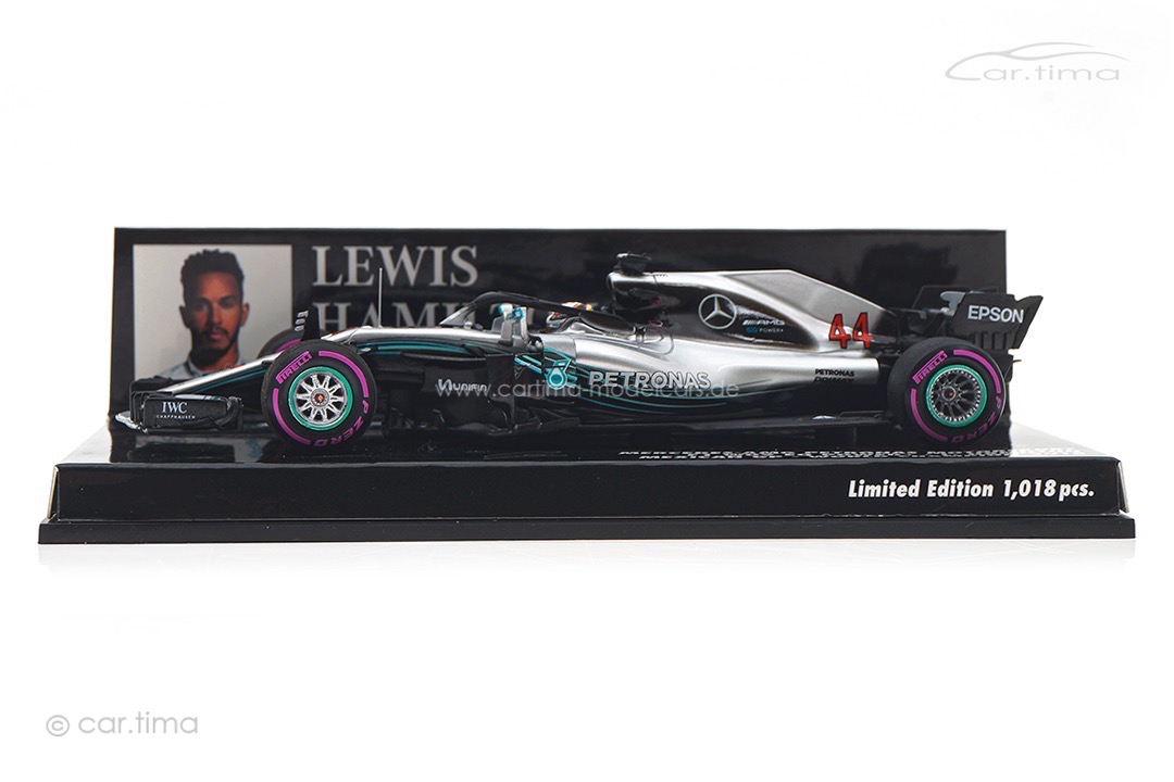 Mercedes AMG Petronas Mexico GP World Champion 2018 Hamilton Minichamps 1:43 417181944