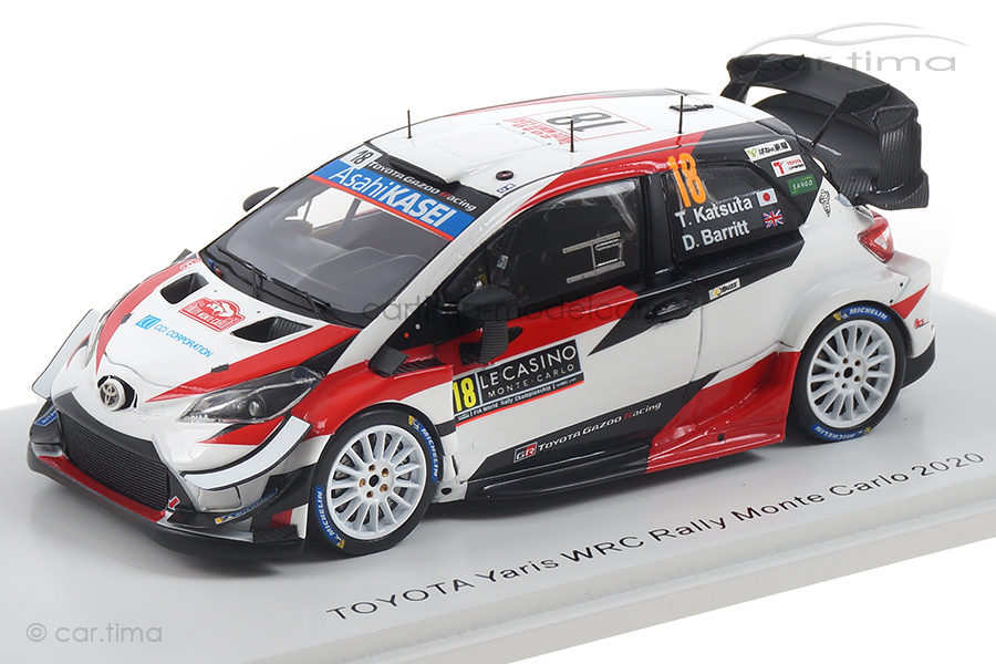 Toyota Yaris WRC Rallye Monte Carlo 2020 Katsuta/Barritt Spark 1:43 S6556