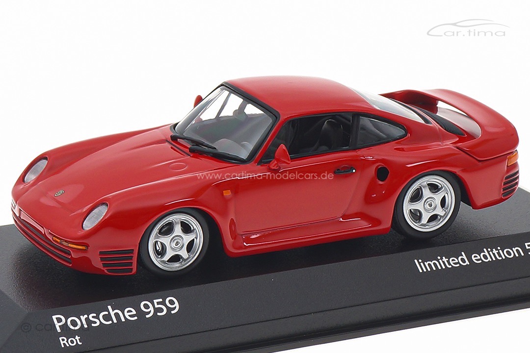 Porsche 959 Indischrot Minichamps 1:43 943062523