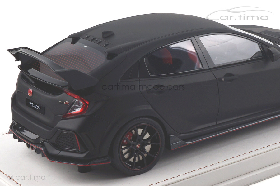 Honda Civic Type R matt schwarz Motorhelix 1:18 MH001PT-L