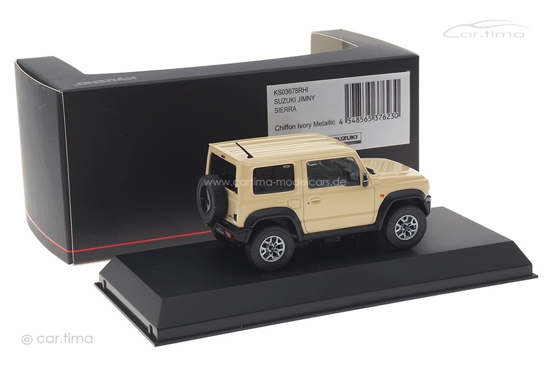 Suzuki New Jimny 2018 Chiffon Ivory met. Kyosho 1:43 KSO3678RHI