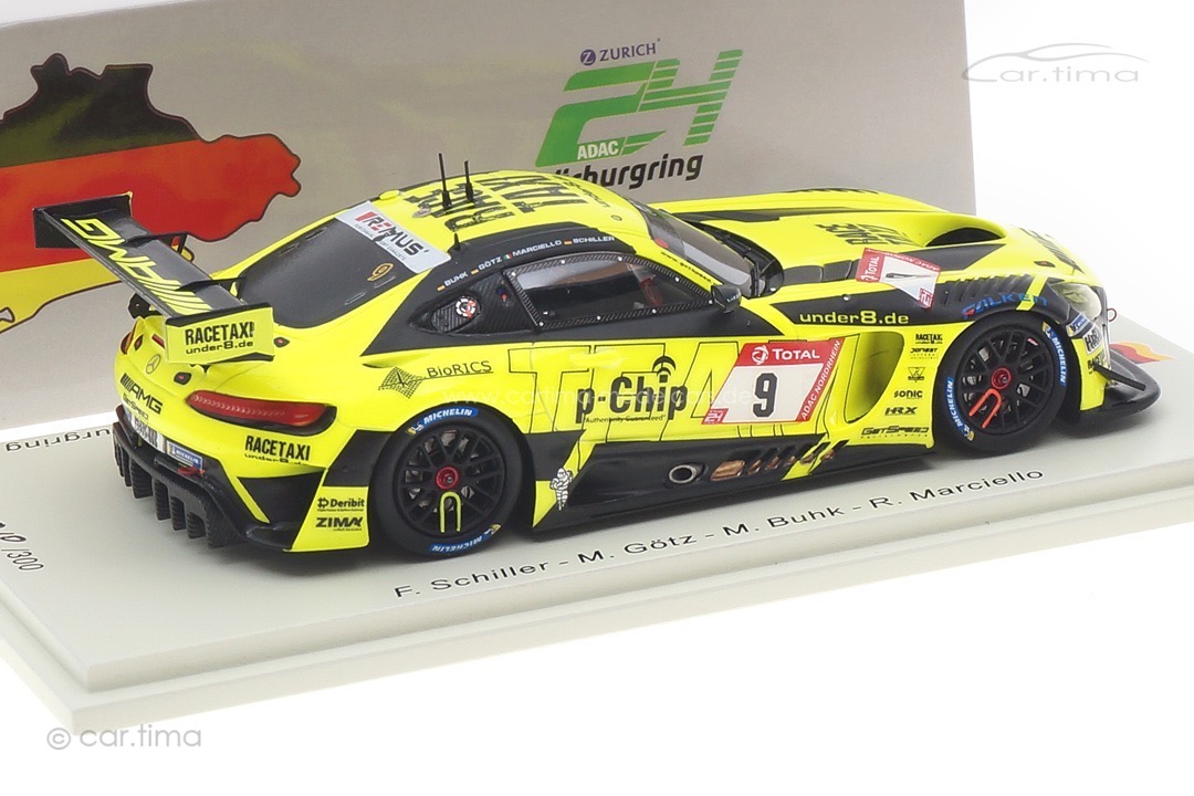 Mercedes-AMG GT3 24h Nürburgring 2020 Buhk/Götz/Marciello/Schiller Spark 1:43 SG706