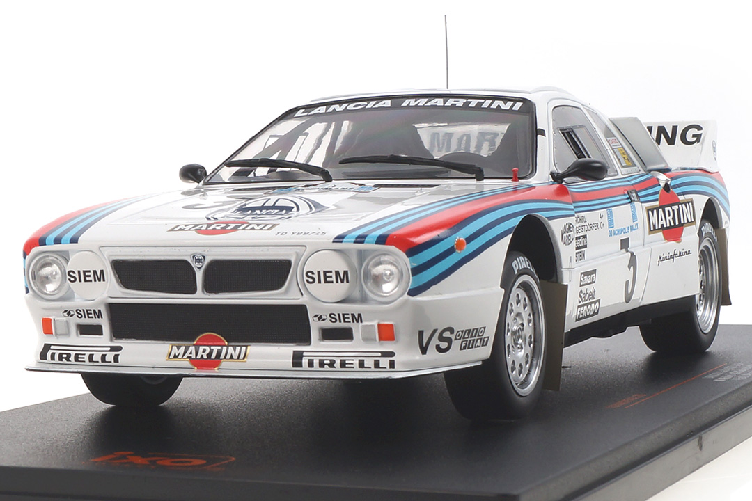 Lancia 037 Rallye Acropolis 1983 Röhrl/Geistdörfer IXO 1:18 18RMC054A