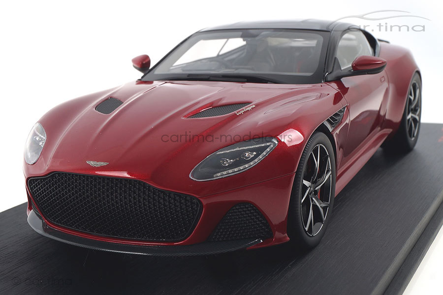 Aston Martin DBS Superleggera Hyper red TopSpeed 1:18 TS0266