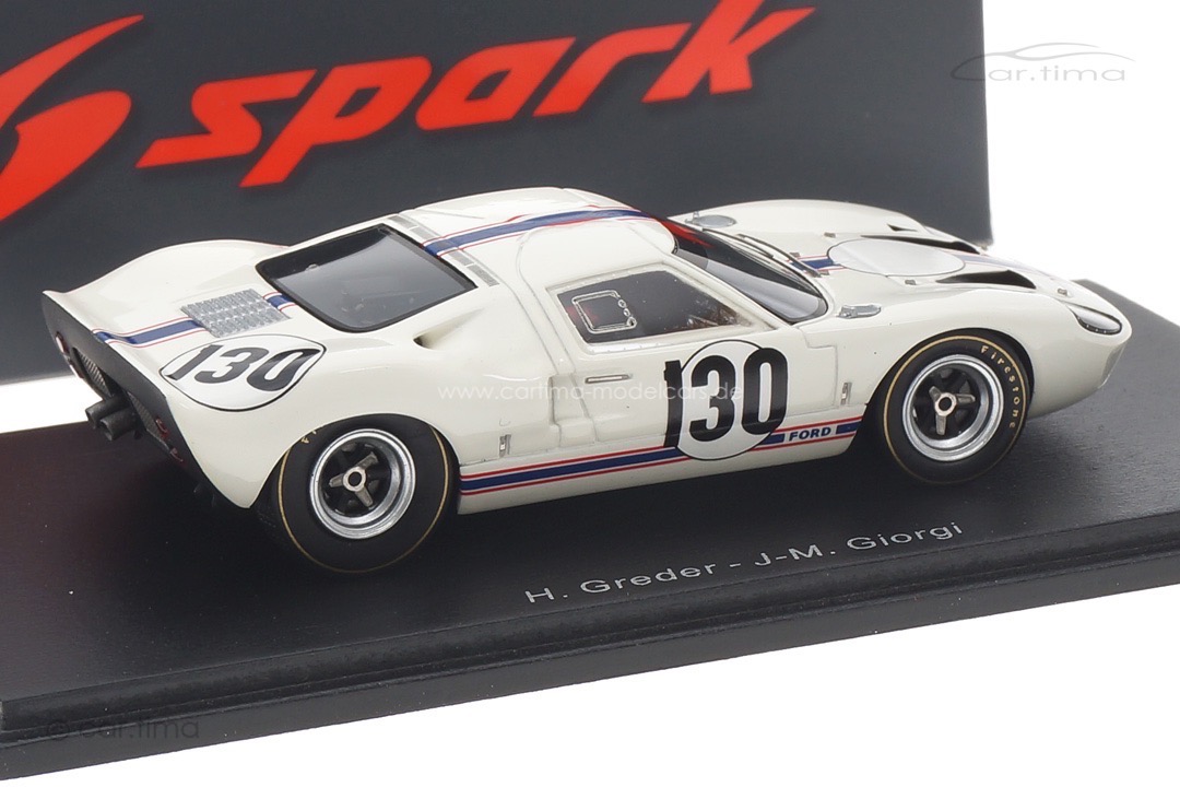 Ford GT40 Targa Florio 1967 Greder/Giorgi Spark 1:43 S9222