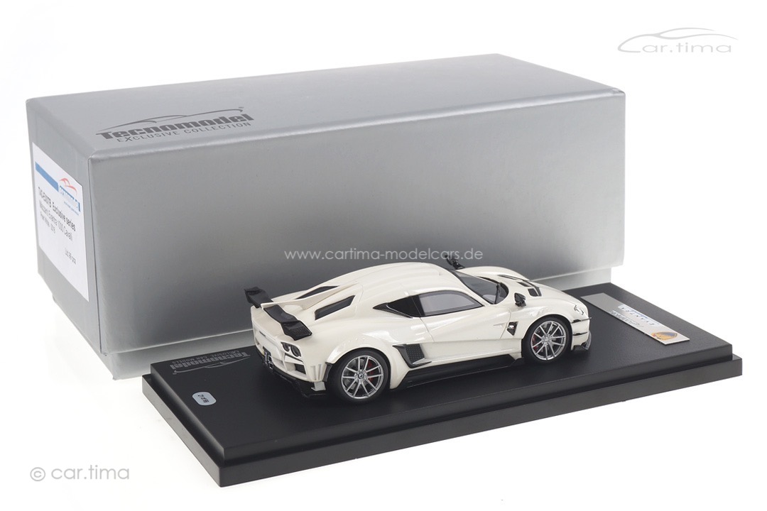 Mazzanti Evantra 1000 Cavalli pearl white Tecnomodel 1:43 T43-EX07B