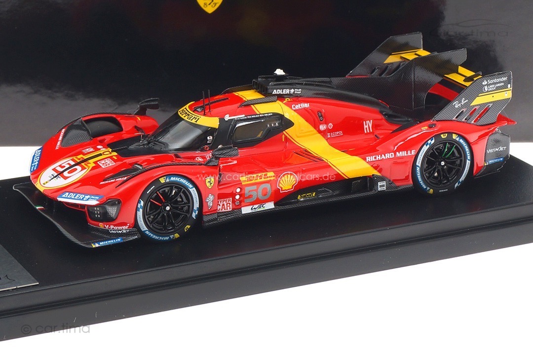 Ferrari 499P Sebring 2023 Fuoca/Molina/Nielsen BBR 1:43 CS003