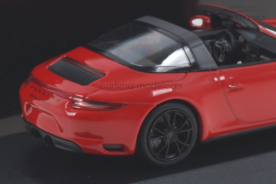 Porsche 911 (991 II) Targa 4 GTS Indischrot Minichamps 1:43 410067340