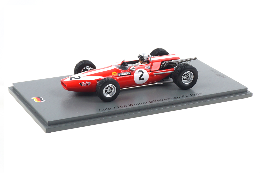 Lola T100 Winner Eifelrennen F2 1968 Chris Irwin Spark 1:43 SG511