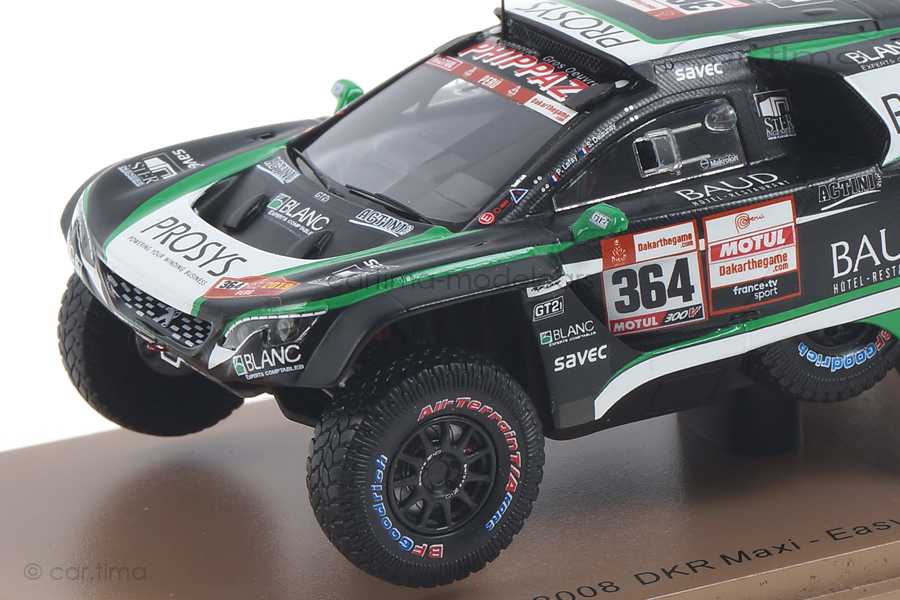 Peugeot 3008 DKR Maxi Dakar Rally 2019 Lafay/Delaunay Spark 1:43 S5630