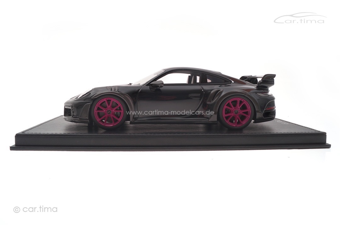 TECHART GTstreet R Basis 992 Schwarz/Rad Sternrubin car.tima CUSTOMIZED 1:18 CAC01823010