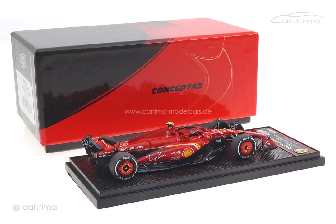 Ferrari SF-24 Winner GP Australien 2024 Carlos Sainz BBR 1:43 BBRC295B