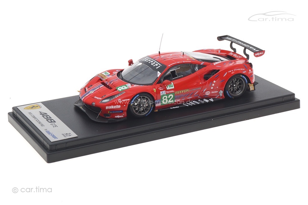 Ferrari 488 GTE Evo 24h Le Mans 2020 Bourdais/Gounon/Pla Looksmart 1:43 LSLM105