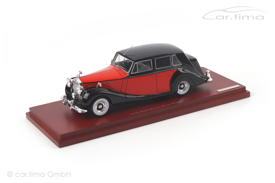 Rolls-Royce Silver Wraith 1952 schwarz/rot TSM 1:43 TSM134347