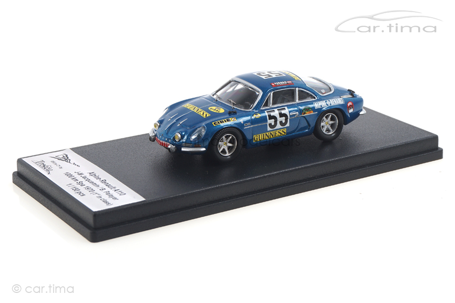 Alpine-Renault A110 1000 km Spa 1970 Jacquemin/Palayer Trofeu 1:43 RRBE21