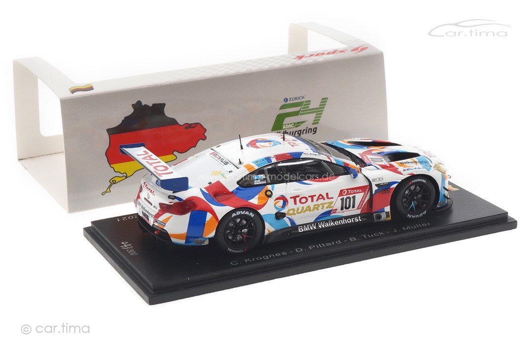 BMW M6 GT3 24h Nürburgring 2021 Krognes/Pittard/Tuck Spark 1:43 SG761