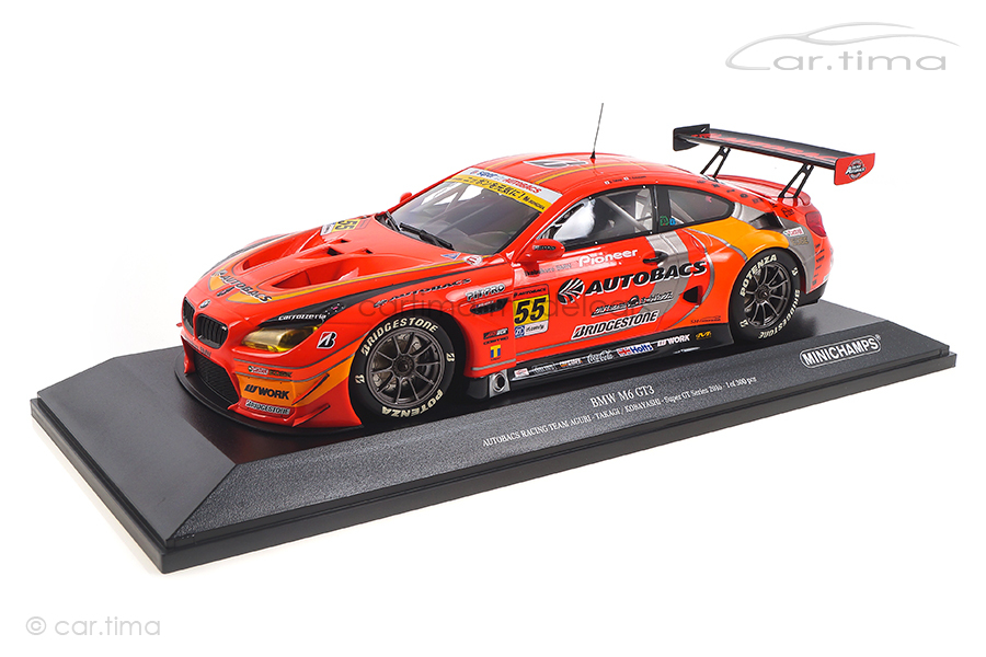 BMW M6 GT3 Super GT Series 2016 Takagi/Kobayashi Minichamps 1:18 155162655