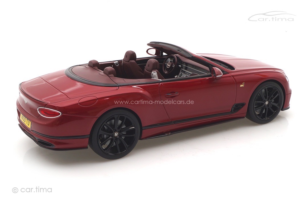 Bentley Continental GT Convertible Mulliner Number 1 Edition TopSpeed 1:18 TS0362