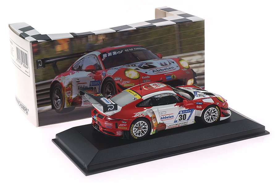 Porsche 911 (991 II) GT3 R Frikadelli Racing 24 Nürburgring 2018 Arnold/Henzler Minichamps 1:43 