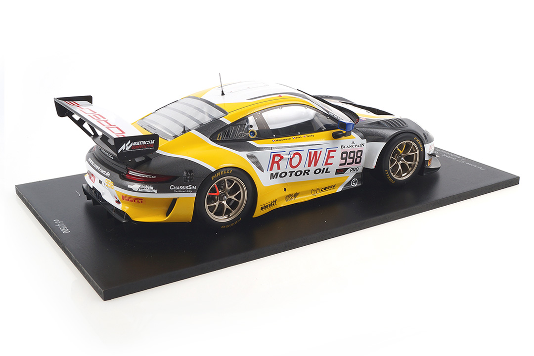 Porsche 911 GT3 R 24h Spa 2019 Makowiecki/Pilet/Tandy Spark 1:18 18SB013