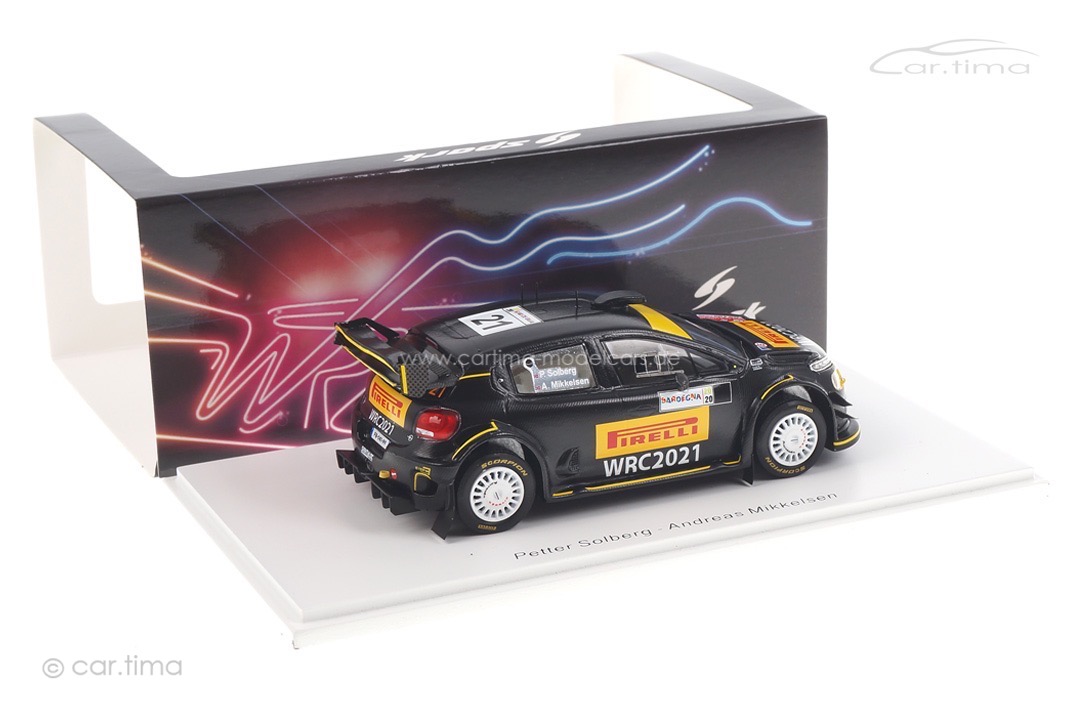 Citroen C3 Rally Sardegna 2020 Solberg/Mikkelsen Spark 1:43 S6574