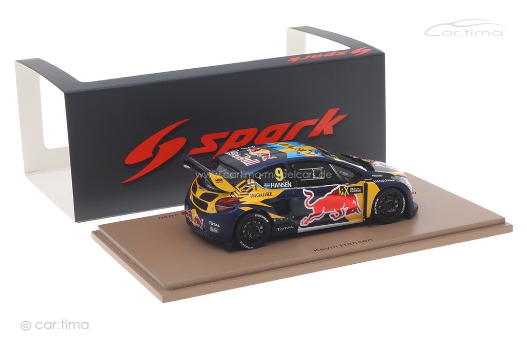 Peugeot 208 WRX World RX Spanien 2020 Kevin Hansen Spark 1:43 S7881