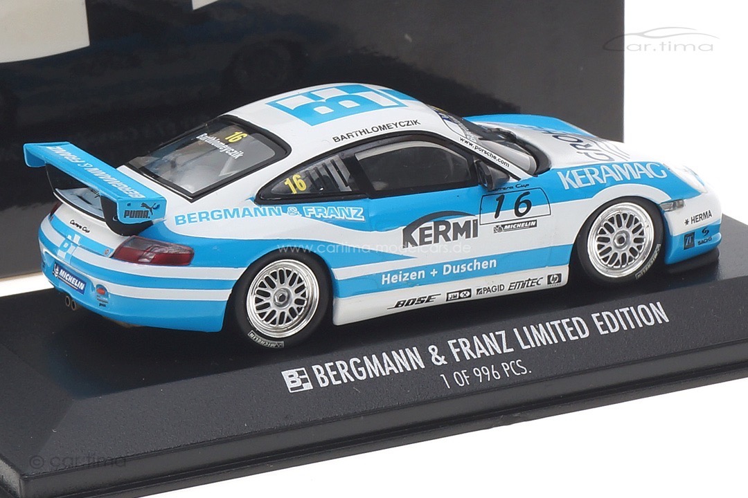 Porsche 911 GT3 Cup Carrera Cup 2005 Barthlomeyczik Minichamps 1:43 403056216