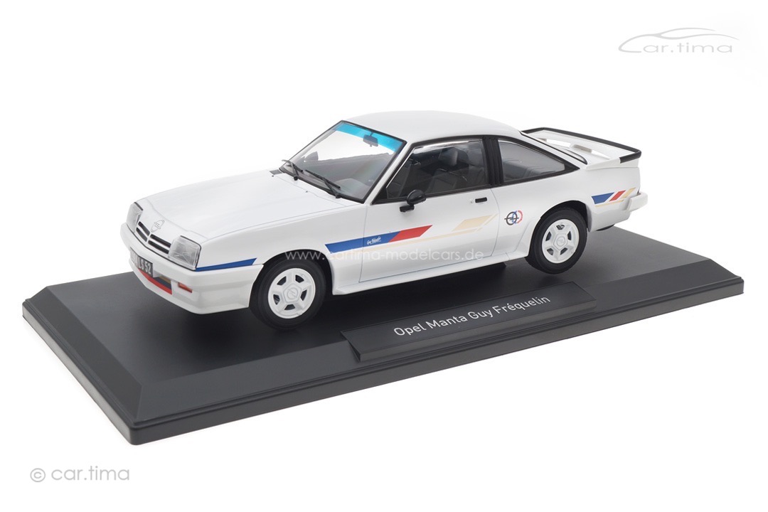 Opel Manta Guy Frequelin weiß Norev 1:18 183305