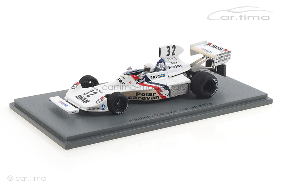 Hesketh 308 GP Schweden 1975 Torsten Palm Spark 1:43 S2467