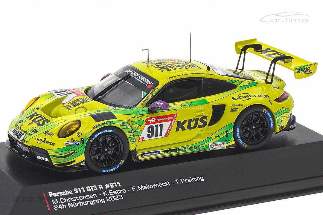 Porsche 911 GT3 R 24h Nürburgring 2023 Manthey Grello IXO 1:43 MG-I-911-24h-23-4391