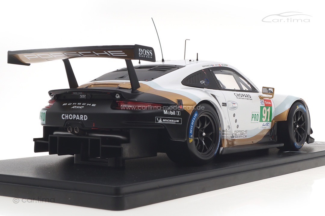 Porsche 911 (991) RSR 24h Le Mans 2019 Lietz/Bruni/Makowiecki IXO 1:18 LEGT18023