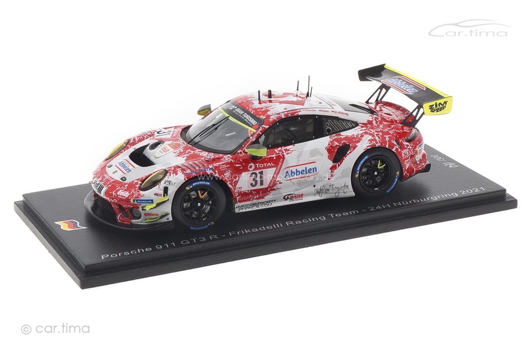 Porsche 911 GT3 R 24h Nürburgring 2021 Makowiecki/Martin/Pilet/Olsen Spark 1:43 SG782