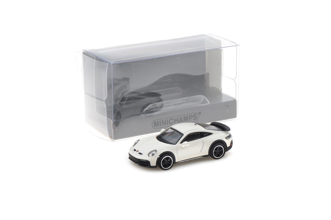 Porsche 911 (992) Dakar Weiß Minichamps 1:87 870062070