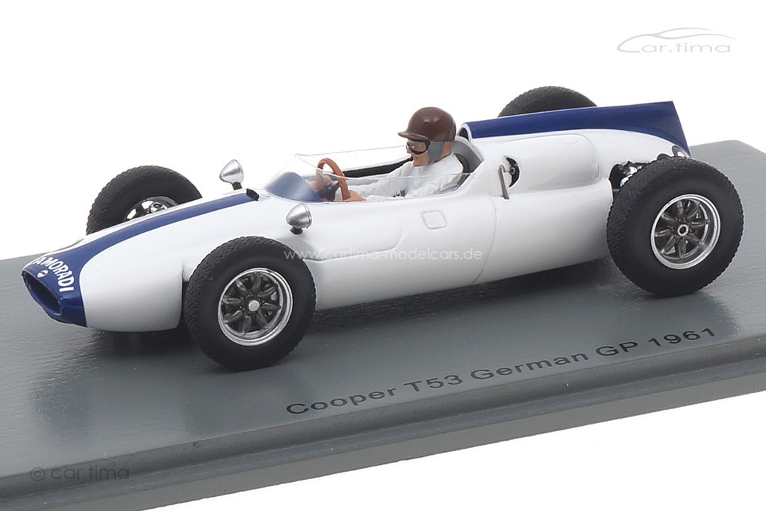 Cooper T53 GP Deutschland 1961 Ian Burgess Spark 1:43 S8062