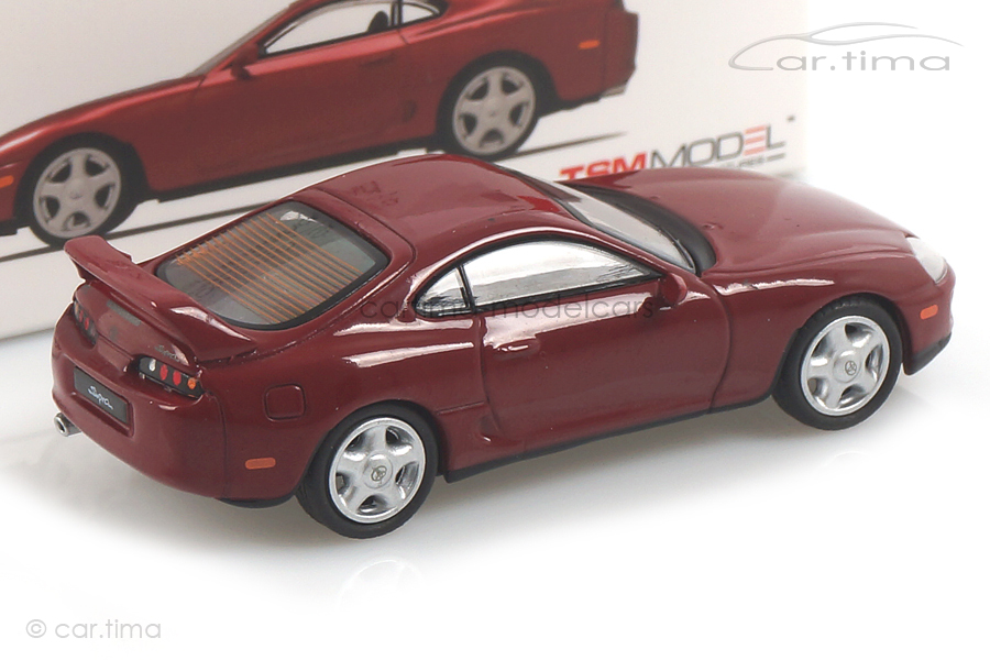 Toyota Supra (LHD) Renaissance red MINI GT 1:64 MGT00046-L