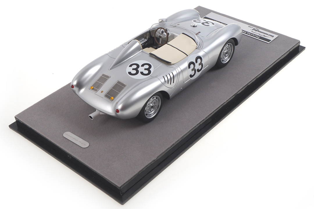 Porsche 550A RS 24h Le Mans 1957 Herrmann/von Frankenberg Tecnomodel 1:18 TM18-141C