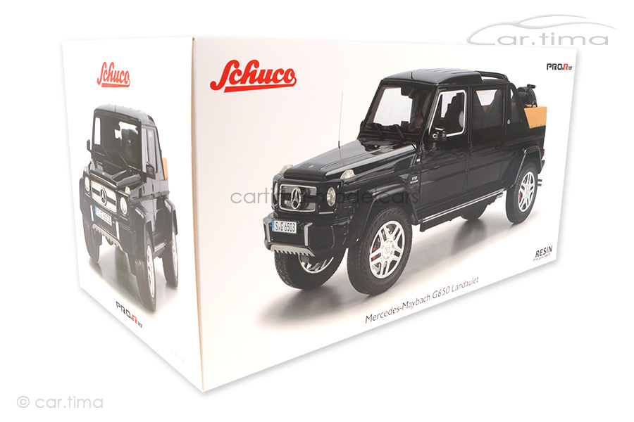 Mercedes-Maybach G650 Landaulet schwarz Schuco 1:18 450017700