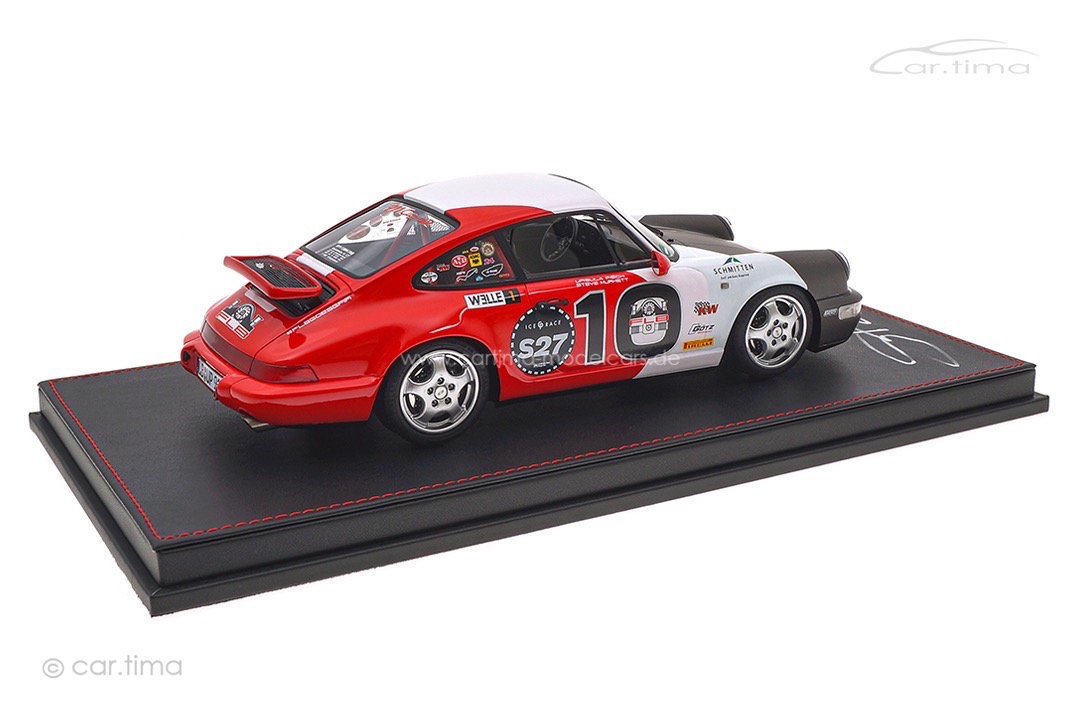 Porsche 911 (964) Carrera RS GP Ice Race Originalsignatur Stephen Murkett car.tima 1:18