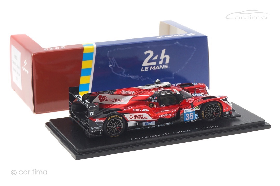 Oreca 07-Gibson 24h Le Mans 2022 Lahaye/Lahaye/Heriau Spark 1:43 S8631