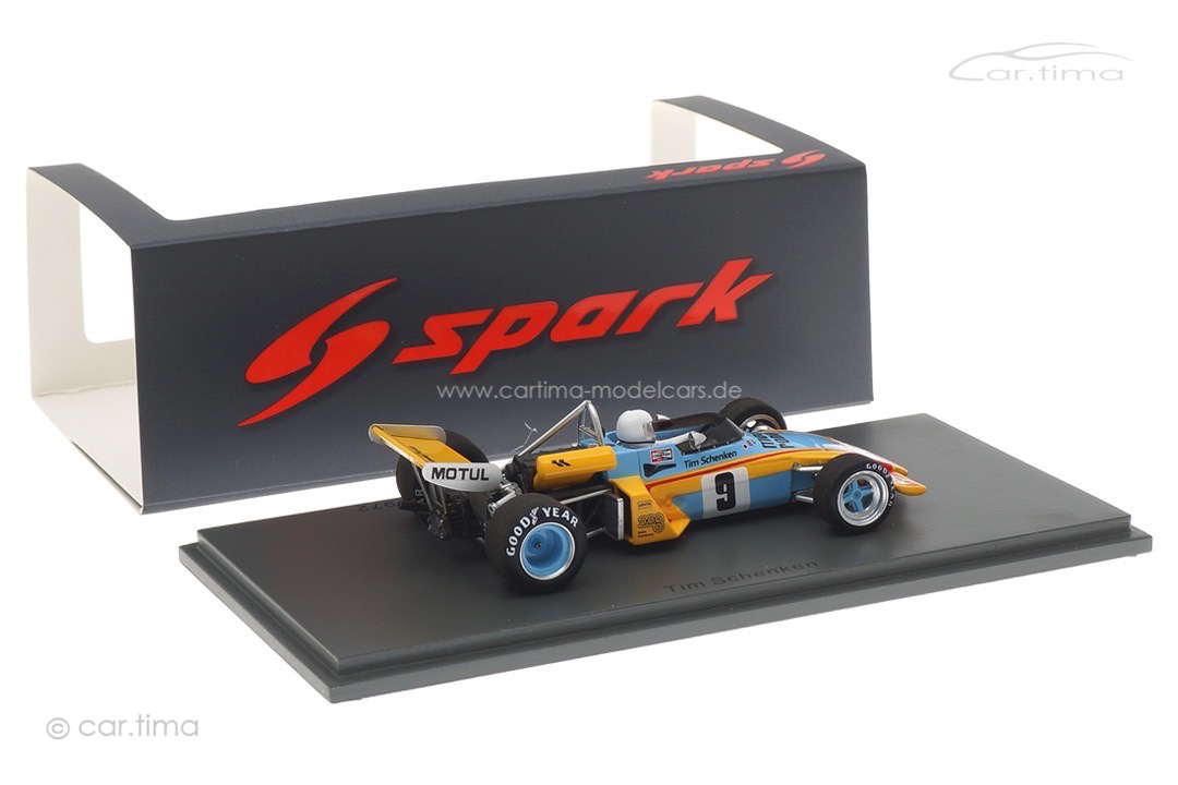 Brabham BT38 Winner F2 Hockenheim 1972 Tim Schenken Spark 1:43 S7438