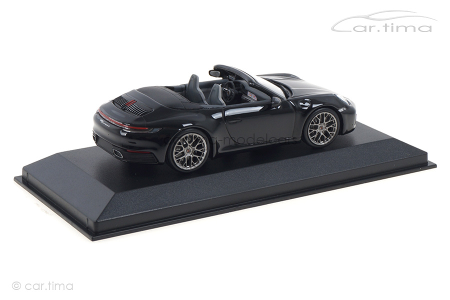 Porsche 911 (992) Carrera 4 Cabriolet schwarz Minichamps 1:43 WAP0201770K