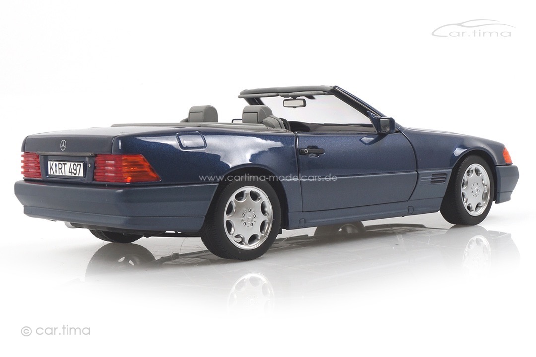 Mercedes-Benz 500 SL (R129) blau met. Norev 1:18 183717