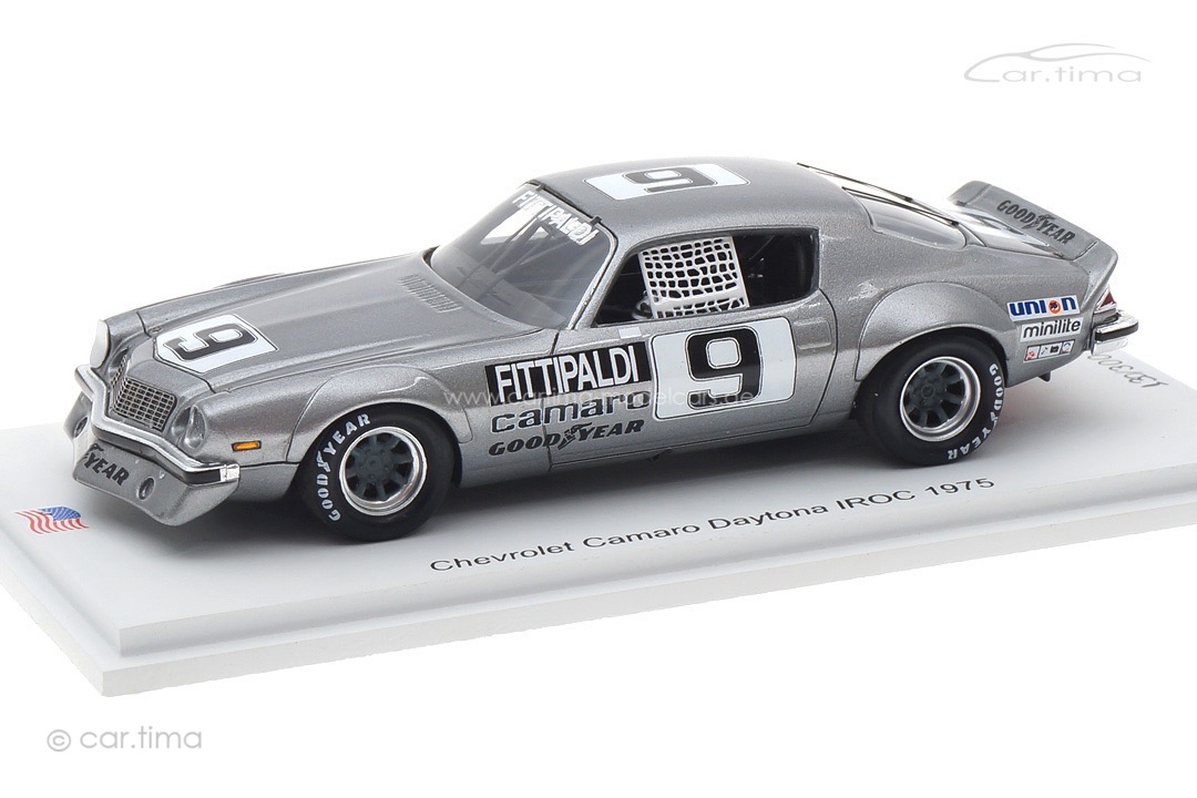 Chevrolet Camaro Daytona IROC 1974-1975 Emerson Fittipaldi Spark 1:43 US223