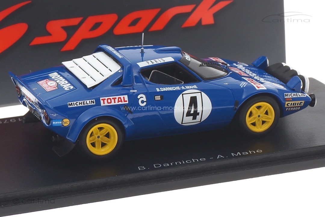 Lancia Stratos HF Winner Rallye Monte Carlo 1979 Darniche/Mahé Spark 1:43 S9096